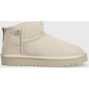 Dámská zimní obuv Semišové sněhule Liu Jo JIL 01 SA4053PX00201127 béžová 01X, EUR 38