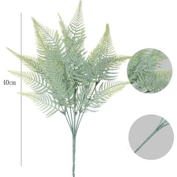 umělá květina Kytice PAPROĆ výška 40 cm 7 stonků