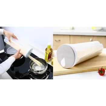 Dóza na potraviny Nádoba, krabička na skladování těstovin 28x10,5 cm MODRÁ