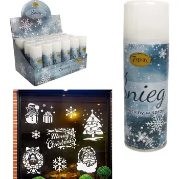 umělá květina Umělý sníh ve spreji 85 g