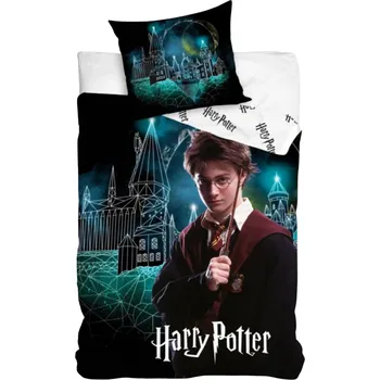 Příslušenství pro dětskou postel a kolébku Dětské povlečení Harry Potter Kouzelné Bradavice