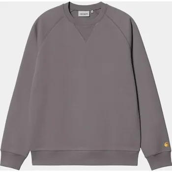 Pánská mikina Carhartt WIP Chase (porphyry/gold) M, šedá