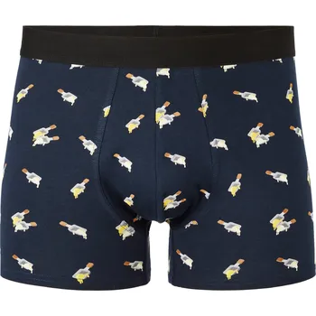 Boxerky Celio Boxerky Jiborac 1151815 Tmavě modrá S