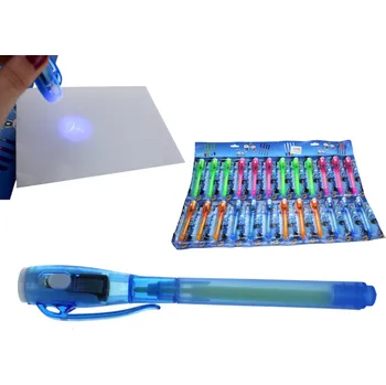 Umělá nástraha Bezbarvý marker NIEWIDZIALNY ultrafioletowy s UV baterkou 13 cm - 1 ks