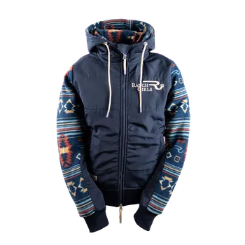 Dámská mikina RANCHGIRLS Dámská bunda Polar Fleece Pro Shield "CHARLEE" teal blue Velikost: XXL