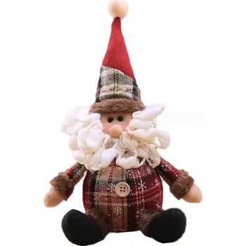 Vánoční dekorace Vánoční přívěsek SANTA CLAUS 25 cm