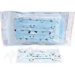 Ústenka dětská modrá s gumičkami/5ks Steriwund