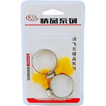 Držák na zahradní hadici Svorka na hadici 2 ks na blistru 15x9 cm