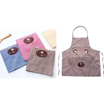 Kuchyňská zástěra Kuchyňský zástěra PASKI RÓŻOWY 60x60 cm