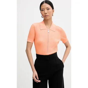 Dámské tričko Polo tričko Patrizia Pepe 8K0388.K300 oranžová 32X, vel. 40