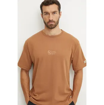 Pánské oblečení Tričko Columbia CSC Heritage 2090871 hnědá 82X, vel. M