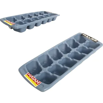 Tvořítko na led Plastové formy na led (12 kostek) 23x10x3 cm MODRÉ