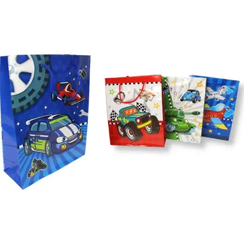 Dárková taška Dárková taška A CHŁOPIEC 55x48x13 cm MIX VZORŮ