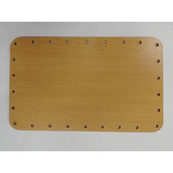 Dno na papírové pletení BUK - obdélník - 18x11 cm