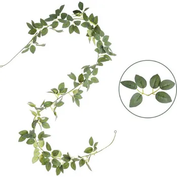 Girlanda RÓŻA 26 listových výhonků, délka 200 cm