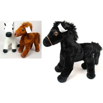 plyšák Maskotka KONIK 38x40x15 cm mix barev