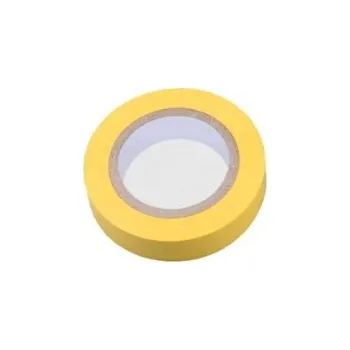 Izolační páska Izolace PVC izolační páska šířka 1,7 cm, délka 2,5 m ŽLUTÁ - 1 role