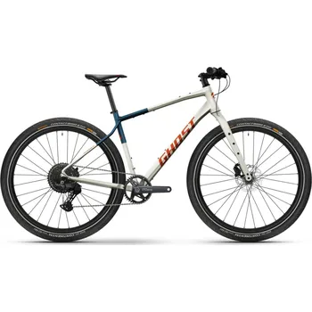 Jízdní kolo GHOST Urban Asket White/Deep Sea Blue Glossy - L