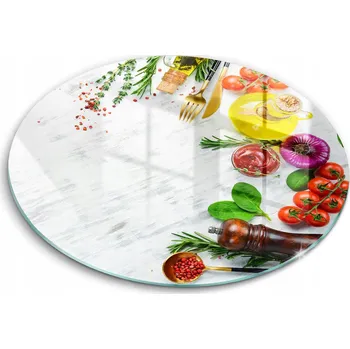 Obraz Krájecí deska Wallfluent sklo 1 ks