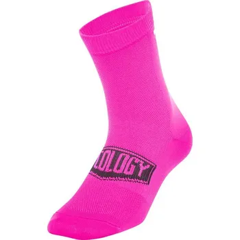 Ponožky Cycology REFLECTIVE - růžová vel.UNI