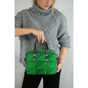 Kabelka Dámská textilní kabelka Pepe Moll zelená