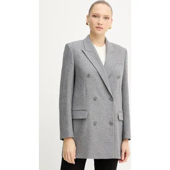 Dámské sako Sako s vlnou BOSS Jukana 50548736 šedá 09X, vel. 44