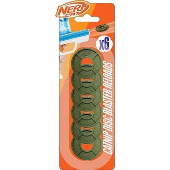 Hračka pro kočku Nerf Cat Pěnové disky s catnipem 3,84 cm 6 ks