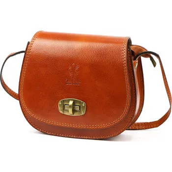 Módní doplněk Kožená kabelka Gregorio hnědá KZ2251884