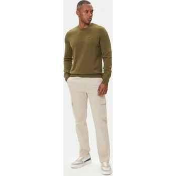 Pánská móda Aeronautica Militare Svetr 252MA1611UL00506 Zelená Regular Fit XL