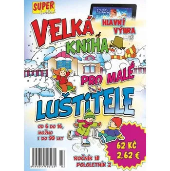 omalovánky Velká kniha pro malé luštitele zima 2021 - kolektiv autorů