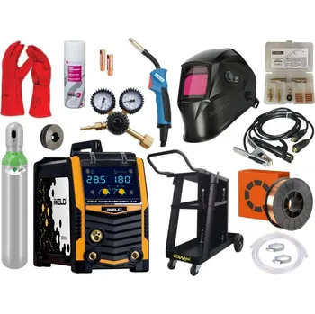 Svářečka Giga set svářečka iWELD GORILLA POCKETMIG 205 SYNERGIC SILVERBACK