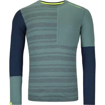 Ortovox pánské merino triko 185 Rock'N'Wool Long Sleeve M Barva: arctic grey, Velikost: M