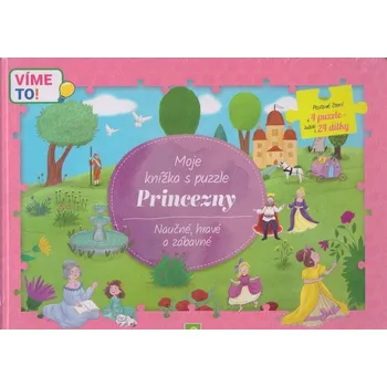 Leporelo Moje knížka s puzzle-Princezny - Carola von Kessel