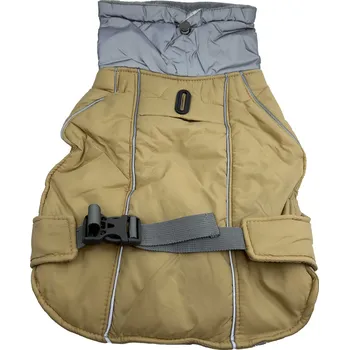 Obleček pro psa Vsepropejska Rosa zimní bunda pro psa Barva: Žlutá, Délka zad (cm): 30, Obvod hrudníku: 44 - 60 cm