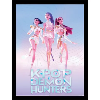 Obraz Pyramid International K-Pop Demon Hunters 30 x 40 cm Trio