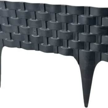 Zahradní obrubník Covernit Covergarden Rattan - terakota - 240 x 20 cm | cena za bal