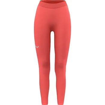 Dámské legíny Dámské legíny Salewa Zebru Medium Warm AMR Tight - korálové, velikost 42 (XL)