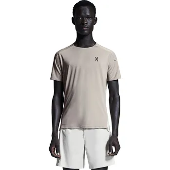 Pánské tričko Pánské Triko Kr.Rukáv On Running Performance-T Cinder/Silver Velikost: XS