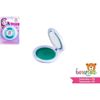 Křída na vlasy beauted zelená plast 5cm na kartě