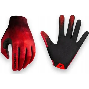 Cyklistické rukavice Cyklistické rukavice Bluegrass S červené