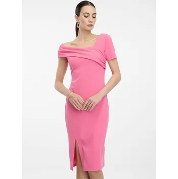 Dámské šaty Růžové pouzdrové midi šaty ORSAY Orsay růžová 3500230