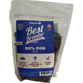 Krmivo pro psa Best Breeder Grain Free 80% Fish Dog Treats balení 100 g - od psiskoty.cz