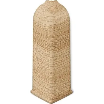 soklová lišta Roh k liště Afirmax BiClick 41602 (160) Calvia Oak