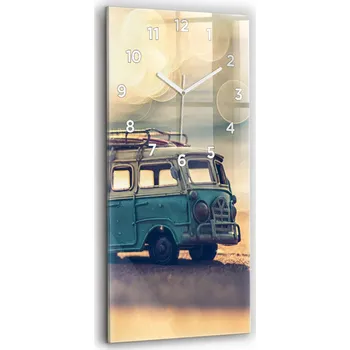 Hodiny Nástěnné hodiny Wallfluent žluté 30 cm