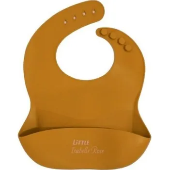 Silikonový bryndák Little Isabelle Rose