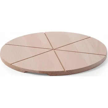 Kuchyňské prkénko Prkénko na krájení pizzy Hendi dřevěné, 1 ks