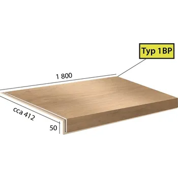 Schodiště Vinylové schody BRASED Longline Step 1BP - 1094 Dub klasik