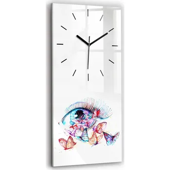 Hodiny Nástěnné hodiny Wallfluent modré 30 cm