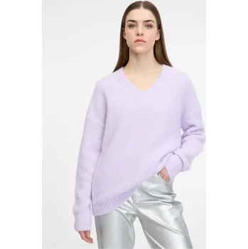 Dámský svetr Světle fialový dámský svetr ORSAY Orsay šedá | fialová 3500125