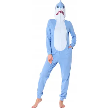 Dámské pyžamo Ladeheid kombinéza/ overal modrá, velikost XS